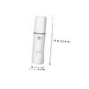 FOYTOKI 2pcs Nano Facial Mist Sprayer Portable Humidifier for Women with Atomization Technology White for Refreshing Skin Anytime view 2