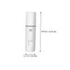 BAZEITFLOW 2pcs Nano Facial Humidifier for Women Portable Beauty Sprayer for Hydration and Control for Salon Spa Yoga and Home Use USB Rechargeable White view 2