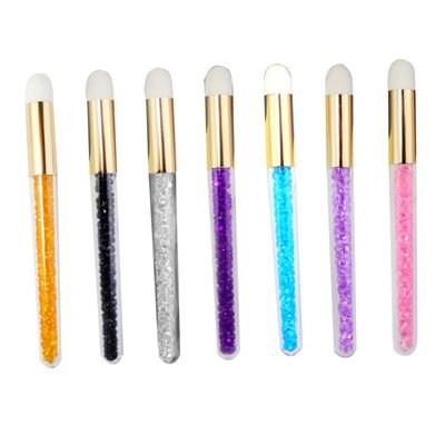 BAZEITFLOW 7pcs Facial Nose Brush Simple Pore Brush Facial Cleaning Tool Nose Cleaning for Lash Cleansing
