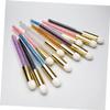 BAZEITFLOW 7pcs Facial Nose Brush Simple Pore Brush Facial Cleaning Tool Nose Cleaning for Lash Cleansing view 4