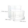 Acrylic Nail Tool Storage Box Rack with Inserted Hole Display view 2