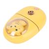 Cute Animal Facial Mist Sprayer with Ultrasonic Vibration Technology, USB Rechargeable Mini Eye Face Humidifier for Travelling 35ml 500mah, Clean Steam and Silent (Yellow) view 2