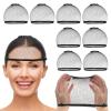 10 Pcs Mesh Wig Caps Closed End Fishnet Hair Mesh Net Stocking Non Slip Weaving Hair Net Liner Stretchy Nylon Weaving Caps Stretchable Hair Cap for Women Men Wig Cap Christmas Cosplay view 1