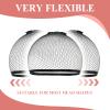 10 Pcs Mesh Wig Caps Closed End Fishnet Hair Mesh Net Stocking Non Slip Weaving Hair Net Liner Stretchy Nylon Weaving Caps Stretchable Hair Cap for Women Men Wig Cap Christmas Cosplay view 2