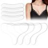 ziyue 8 Pack Silicone Chest Wrinkle Pad, Reusable Anti Wrinkle Chest Patches for Overnight & Side Sleeping Including 4 Pcs Silicone Neck Patches for Wrinkles view 1