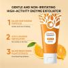 Orange Exfoliating Gel Scrub, Deep Cleansing Moisturizing Scrub with Enzymes, Purifying Exfoliating Gel for Face & Body, Facial Exfoliator Cleanser to Remove Blackheads (2PC, 1) view 3