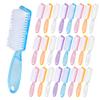 Axigundaone 50 Pcs Handle Grip Nail Scrubber Brushes, Hand Fingernail Cleaning Manicure Brush, Multicolor Nail Scrub Brushes for Toes and Fingernail Cleaning (5 Colors) view 1