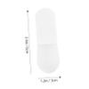 FOYTOKI 6pcs Mini Facial Mask Brush Nose Contour Face Mask Applicators Silicone Head for Gentle Cleansing view 2