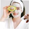 FOYTOKI 6pcs Mini Facial Mask Brush Nose Contour Face Mask Applicators Silicone Head for Gentle Cleansing view 3