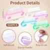 500 Pcs Handle Grip Nail Brush, Nail Brushes Fingernail Scrub Cleaning Brushes for Toes and Nails Cleaner, Pedicure Manicure Brush Bulk for Women Men Girls view 2