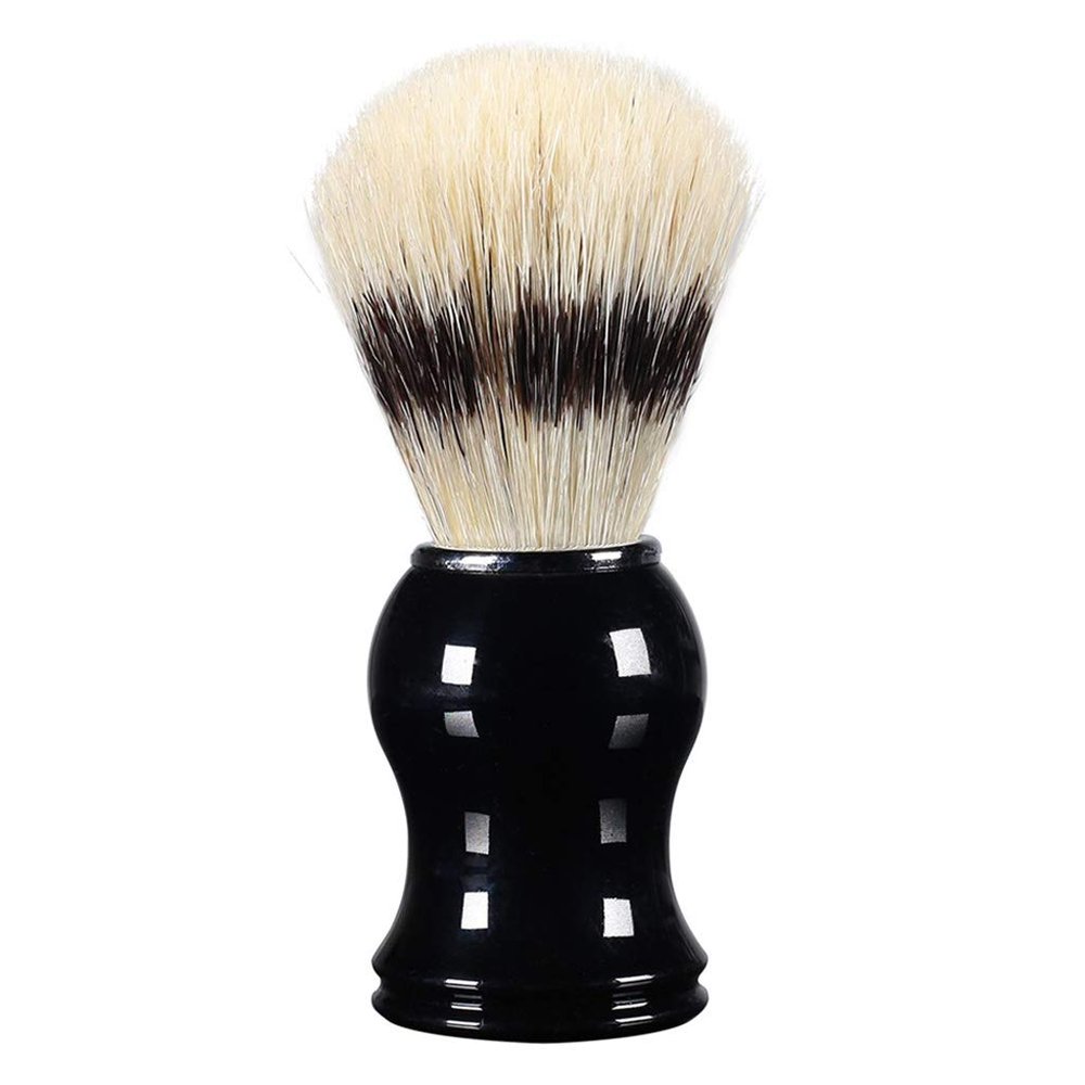 1Pc Mens Shaving Brush Boar Bristle Hair Straight For Shave Barber Face Cl