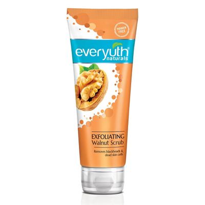 Everyuth.Naturals Exfoliating Walnut Scrub, 200gm, Tube