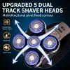 2 Pack Balder Pro Replacement Heads for Remington XR7000 Shaver,Balder Pro Head Shaver XR1500,XR1501 Replacement Blades,5 Dual Track Precision Blades for Bald Men,with 2PCS Cleaning Brushes view 4