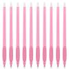 10PCS Disposable Microblading Eyebrow Pen  Nano Blade Tattoo Hand Tool with Pigment Sponge for Precise Brow Shaping (10PCS Pink Pen 0.15 14F) view 1