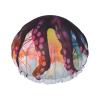 Abstract Colorful Octopus Shower Cap For Women Reusable Double Layers Bathing Bath Cap Hair Caps Waterproof Elastic Band Ladies Spa Salon Shower Hat Hair Caps view 1