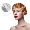 Africa Ethnic Pottery Shower Cap For Women Reusable Double Layers Bathing Bath Cap Hair Caps Waterproof Elastic Band Ladies Spa Salon Shower Hat Hair Caps view 4