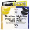 BLOOMORA Under Eye Patches for Puffy Eyes and Dark Circles, Gel Eye Masks with Caffeine, Collagen & Vitamin C, Deeply Moisturizing, Bachelorette Party Favors, Bridesmaid Gifts (30 Pairs, Day & Night) view 1