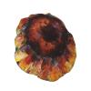Abstract Sunflower Multicolor Shower Cap For Women Reusable Double Layers Bathing Bath Cap Hair Caps Waterproof Elastic Band Ladies Spa Salon Shower Hat Hair Caps view 2