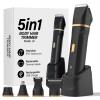 Bikini Trimmer for Women,5 in 1 Waterproof Electric Razors for Women Pubic Facial Nose Body Leg Hair Removal, Anniversary Birthday Christmas gifts for women self care, Stocking Stuffers for Teen Girls view 1