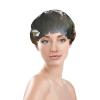 Alpaca Family Shower Cap For Women Reusable Double Layers Bathing Bath Cap Hair Caps Waterproof Elastic Band Ladies Spa Salon Shower Hat Hair Caps view 3