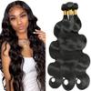 12 14 16 inch Human Hair Bundles Body Wave Bundles Unprocessed Brazilian Virgin Hair Extensions for Black Women Body Human Hair view 1