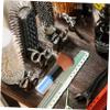 LOORGVEL Beard Brush and Neck Duster for Comfortable Grooming Soft Bristles for Facial Hair Care and Skin Massage Barbers and Home Use view 4