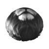African Lion Black And White Shower Cap For Women Reusable Double Layers Bathing Bath Cap Hair Caps Waterproof Elastic Band Ladies Spa Salon Shower Hat Hair Caps view 1