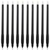 10PCS Disposable Microblading Eyebrow Pen  Nano Blade Tattoo Hand Tool with Pigment Sponge for Precise Brow Shaping (10PCS Black 0.15 18U) view 1