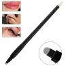 10PCS Disposable Microblading Eyebrow Pen  Nano Blade Tattoo Hand Tool with Pigment Sponge for Precise Brow Shaping (10PCS Black 0.15 18U) view 2
