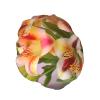 Alstroemeria Shower Cap For Women Reusable Double Layers Bathing Bath Cap Hair Caps Waterproof Elastic Band Ladies Spa Salon Shower Hat Hair Caps view 2