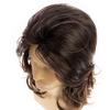 Beweig Long Curly Wavy Dark Brown Wigs for Men Synthetic Natural Party Halloween Cosplay Hair Wig view 4