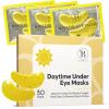 BLOOMORA Daytime Under Eye Patches for Puffy Eyes and Dark Circles, Gel Eye Masks with Caffeine, Collagen & Vitamin C, Deeply Moisturizing, Bachelorette Party Favors, Anti Wrinkle Patches (30 Pairs) view 1