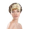 African Lion And Lioness Shower Cap For Women Reusable Double Layers Bathing Bath Cap Hair Caps Waterproof Elastic Band Ladies Spa Salon Shower Hat Hair Caps view 3