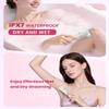 Bikini Trimmer for Women,5 in 1 Waterproof Electric Razors for Women Pubic Facial Nose Body Leg Hair Removal, Anniversary Birthday Christmas gifts for women self care, Stocking Stuffers for Teen Girls view 4