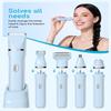 Bikini Trimmer for Women,5 in 1 Waterproof Electric Razors for Women Pubic Facial Nose Body Leg Hair Removal, Anniversary Birthday Christmas gifts for women self care, Stocking Stuffers for Teen Girls view 2