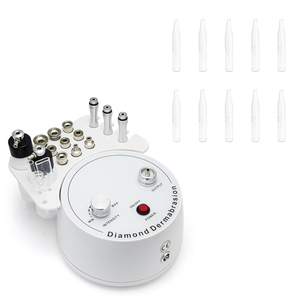 Diamond Microdermabrasion Machine & Erect Shape Glass Tube Bundle