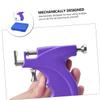 Healvian 1set Portable Ear-piercing Tool Stainless Steel Self Ear Piercer for Safe and Low-pain Piercing Convenient for Home view 3