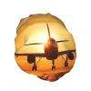 Aircraft Plane At Sunset Shower Cap For Women Reusable Double Layers Bathing Bath Cap Hair Caps Waterproof Elastic Band Ladies Spa Salon Shower Hat Hair Caps view 2