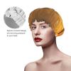 Aircraft Plane At Sunset Shower Cap For Women Reusable Double Layers Bathing Bath Cap Hair Caps Waterproof Elastic Band Ladies Spa Salon Shower Hat Hair Caps view 4