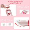 Bikini Trimmer for Women, Electric Razor for Pubic Hair 3-in-1, Bikini Shaver for Legs Body Hair, Womens Electric Razor IPX6 Waterproof, Gifts for Women,Pink view 4
