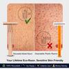 Matte Rose Gold Safety Razor, Single Blade Razors for Women, Reusable Metal Razor, with 10 Stainless Steel Double Edge Blades, Eco-friendly, Smooth & Close Shave, Plastic Free view 3