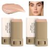 2Pcs Foundation Stick Beauty Balm Serum Boosted Skin Tint, Solid Tinted Moisturizing Serum Contour Stick Foundation Face for Women, Hydrates, Natural Finish Makeup (#5, 5) view 1