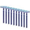 10 Pcs Twin Stainless For Set For Stainless Steel Shavers For W/ view 1