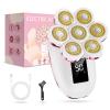 Electric Razors for Women,7D Gifts for Women,Cordless Electric Shaver with Detachable Head Wet/Dry Facial Hair Remover for Legs Painless Water Resistant (Pink) view 1