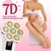 Electric Razors for Women,7D Gifts for Women,Cordless Electric Shaver with Detachable Head Wet/Dry Facial Hair Remover for Legs Painless Water Resistant (Pink) view 2