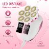 Electric Razors for Women,7D Gifts for Women,Cordless Electric Shaver with Detachable Head Wet/Dry Facial Hair Remover for Legs Painless Water Resistant (Pink) view 3