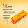 Fox.tale SPF 50 Glow Sunscreen with Vitamin C and Niacinamide, Golden Hour Glow view 2