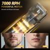 Beard Trimmer for Men - 42 Adjustable Length Settings Hair Clippers, Christmas Gift Professional Body Hair Trimmer for Men Precision Facial Hair Trimming Nose Trimmers LED Display Mustache Trimmers view 3