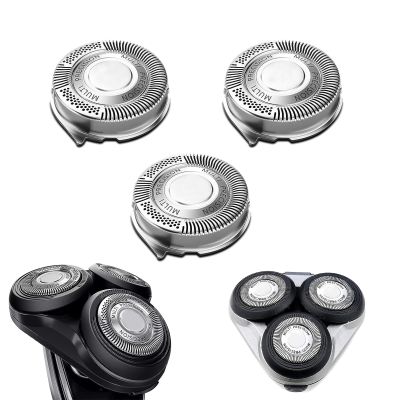 SH50 Compatible Replacement Head for Norelco Series 5000 Shavers | High Compatibility with Philips S5000/S6000/S5100/S5500 Models | 1-Pack (3 pcs)