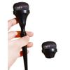 AFPSDLFJDLS 5 pieces of black makeup brush set full set of powder eye shadow brush beauty tools view 3